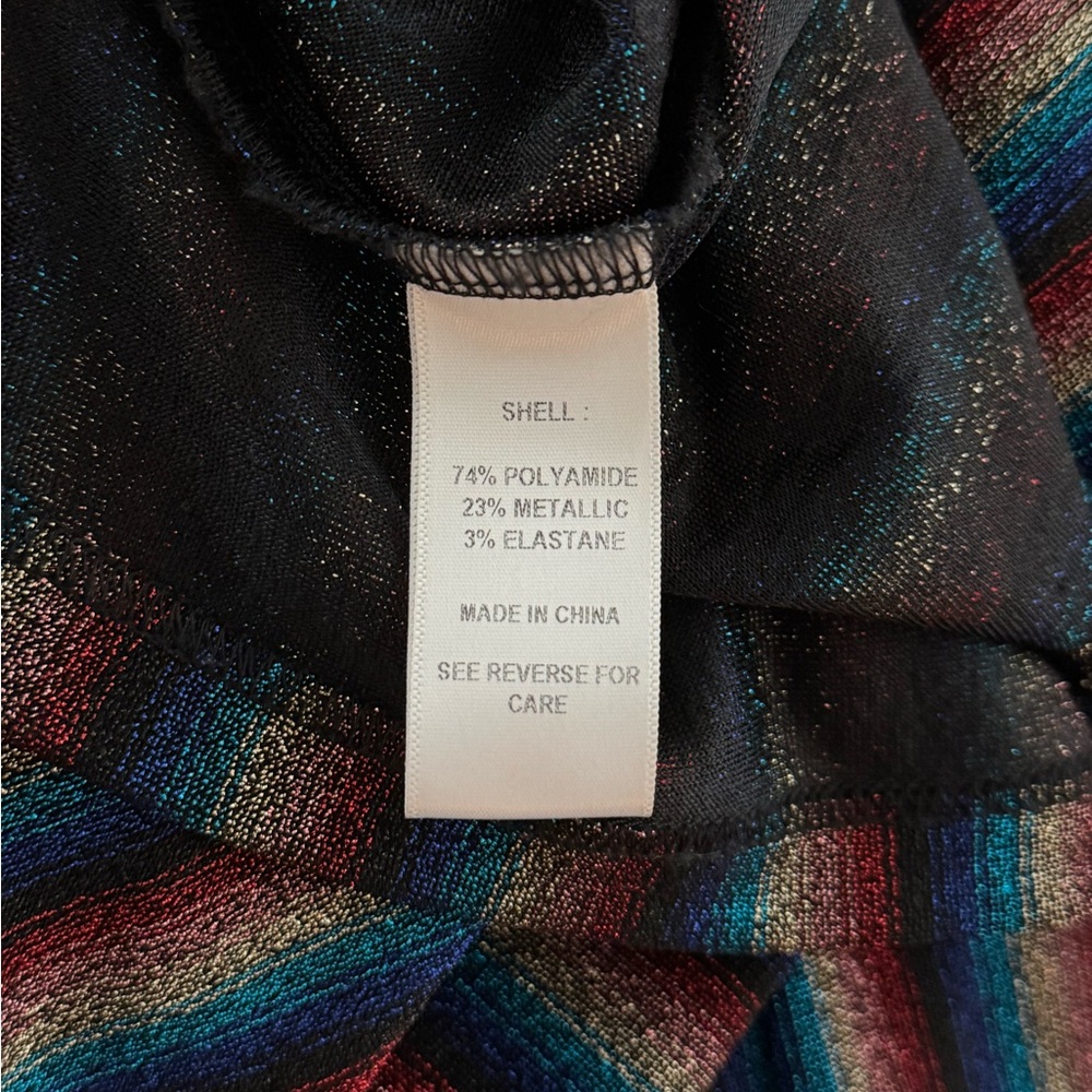 Olivia Rubin Fliss Dress in Metallic Stripe - Picture 5 of 5